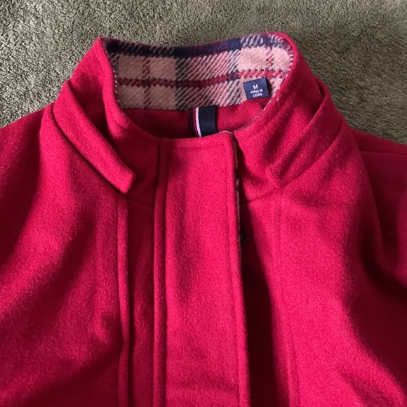 Tommy Hilfiger red blended wool coat - Picture 10 of 13